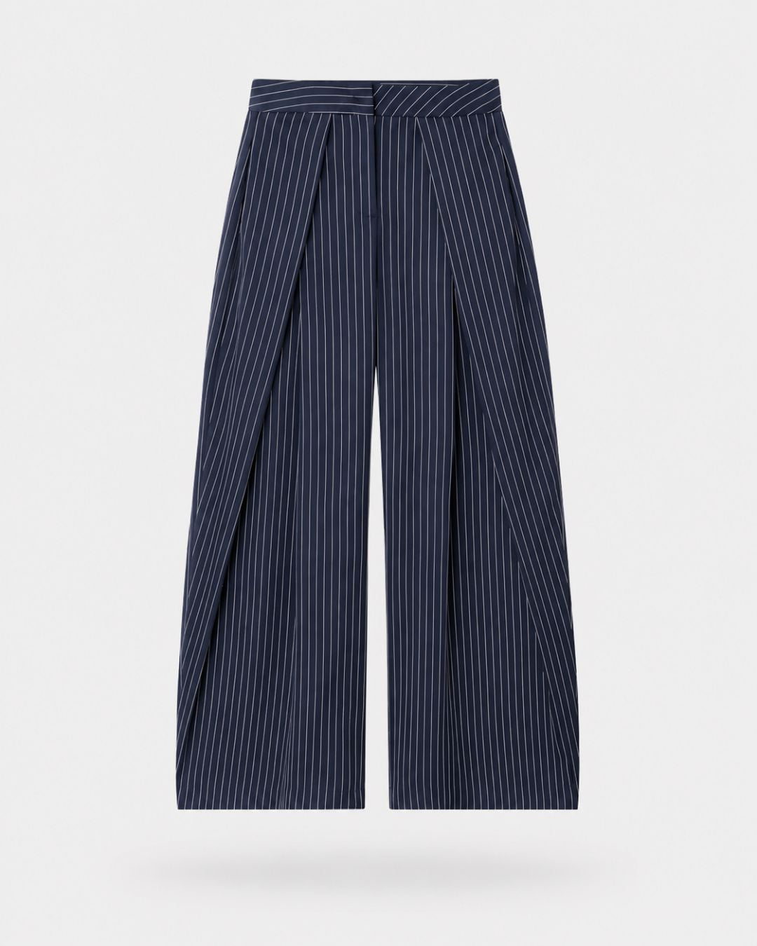 Mayfair Pleated Wide-Leg Trousers