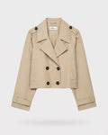 Kensington Cropped Tailored Trench