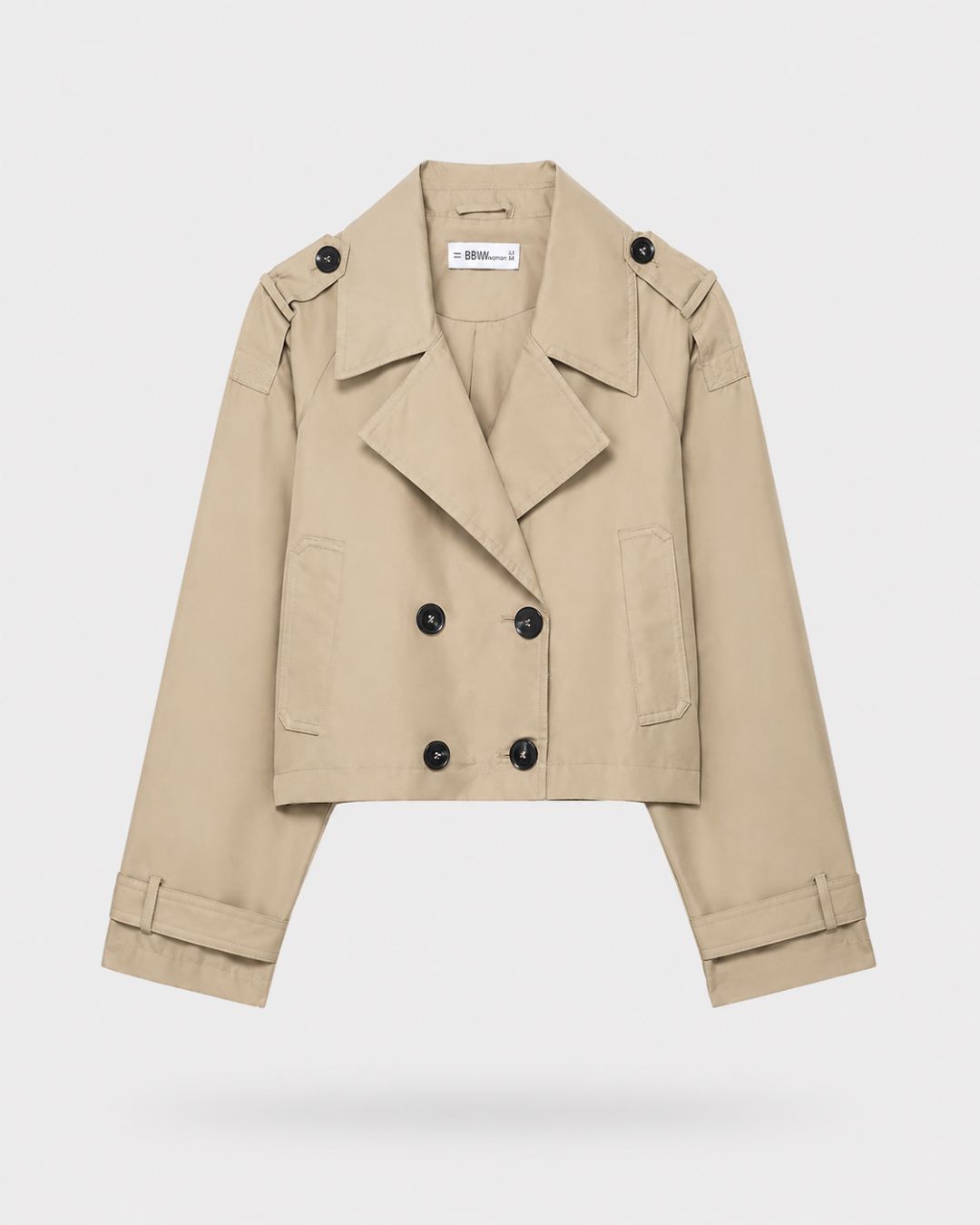 Kensington Cropped Tailored Trench