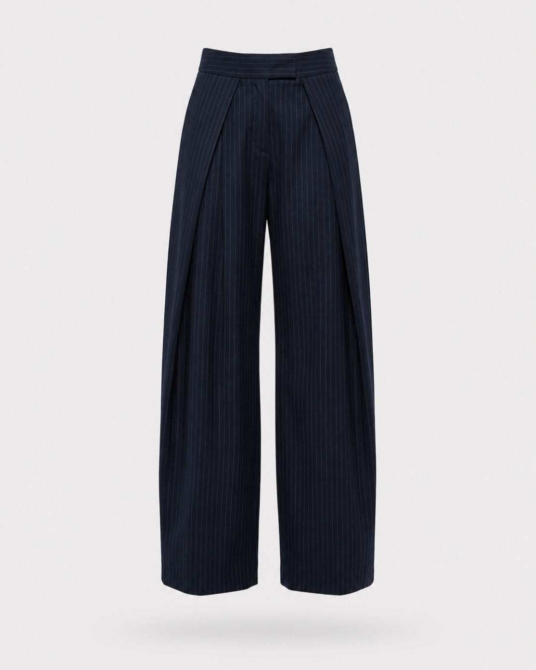 Sloane Pleated Wide-Leg Trousers