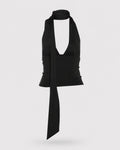 Portofino Draped Scarf Top
