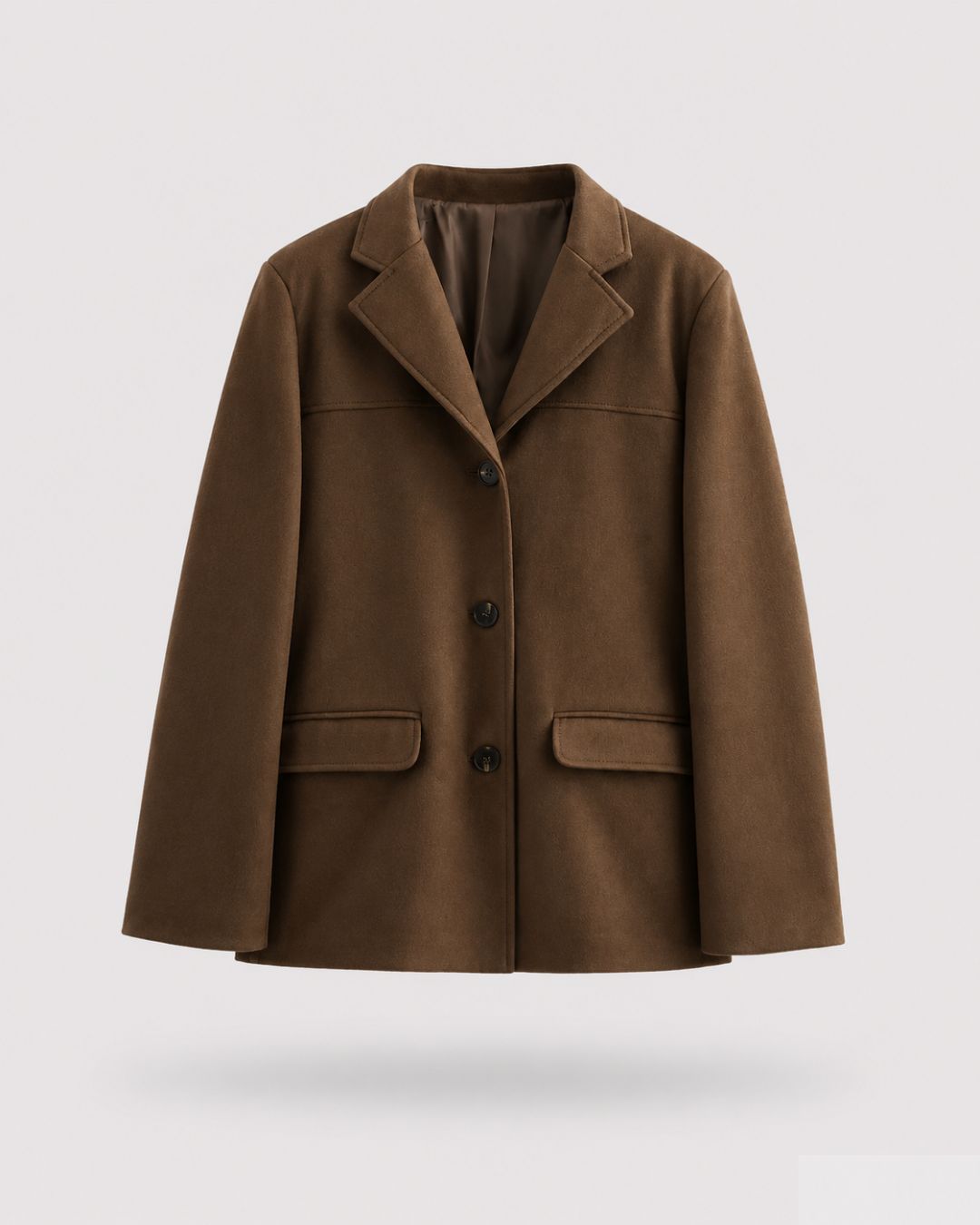 Heritage Suede Tailored Blazer