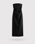 Capri Sculpt Backless Ruffle Dress