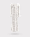 Monaco Draped Off-Shoulder Gown