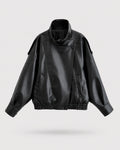 Kensington Pebbled Moto Jacket