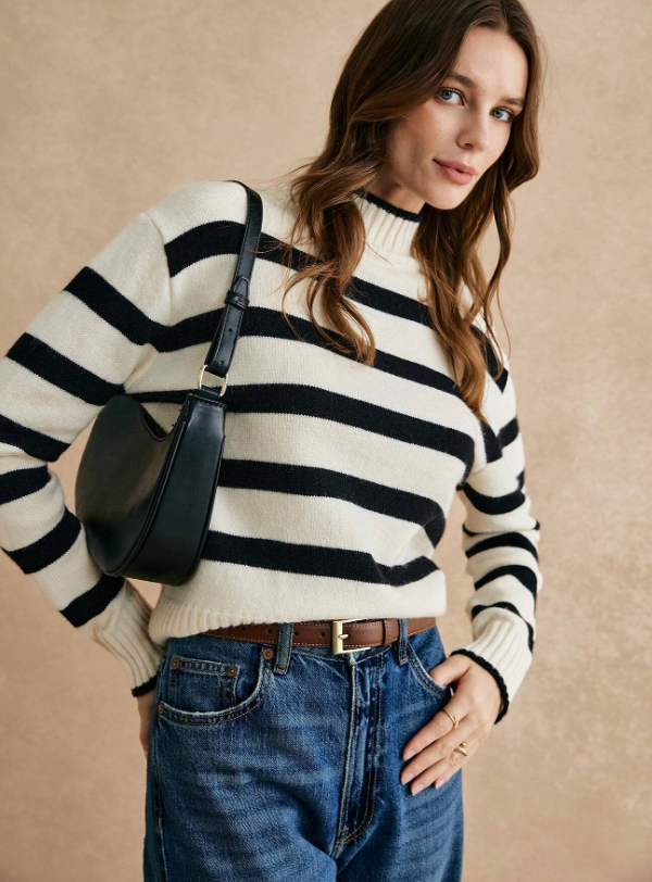 Belgravia Nautical Ribbed Jumper