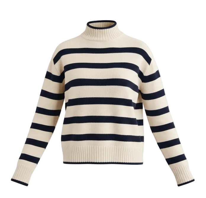 Belgravia Nautical Ribbed Jumper