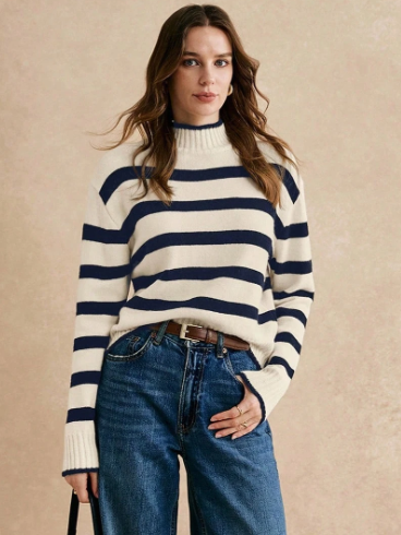 Belgravia Nautical Ribbed Jumper