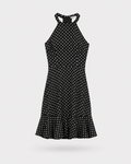 Riviera Élan Halterneck Mini Dress