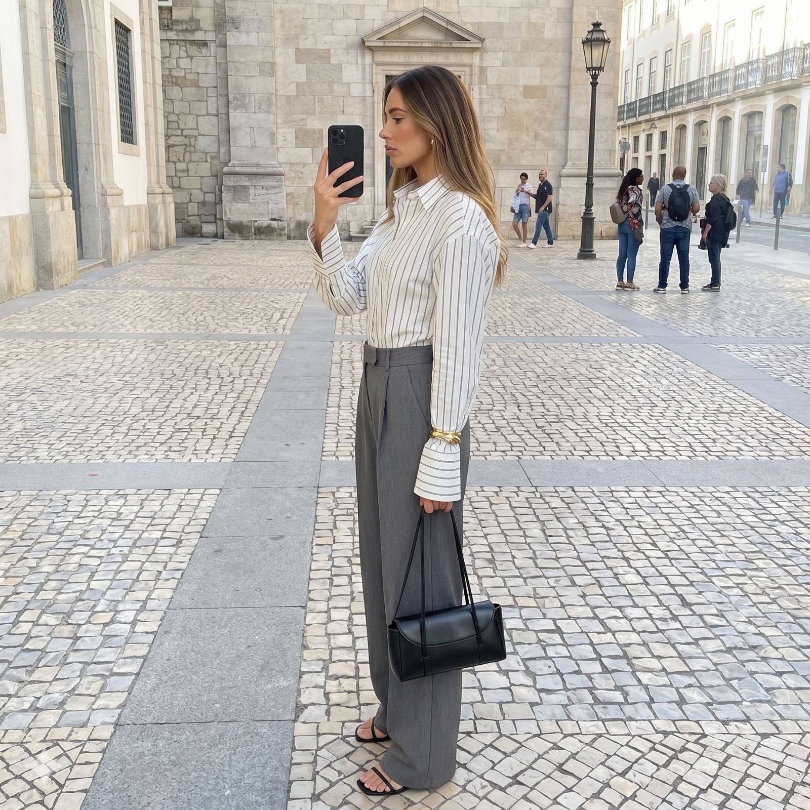 Aldwych Contour Zip Trousers