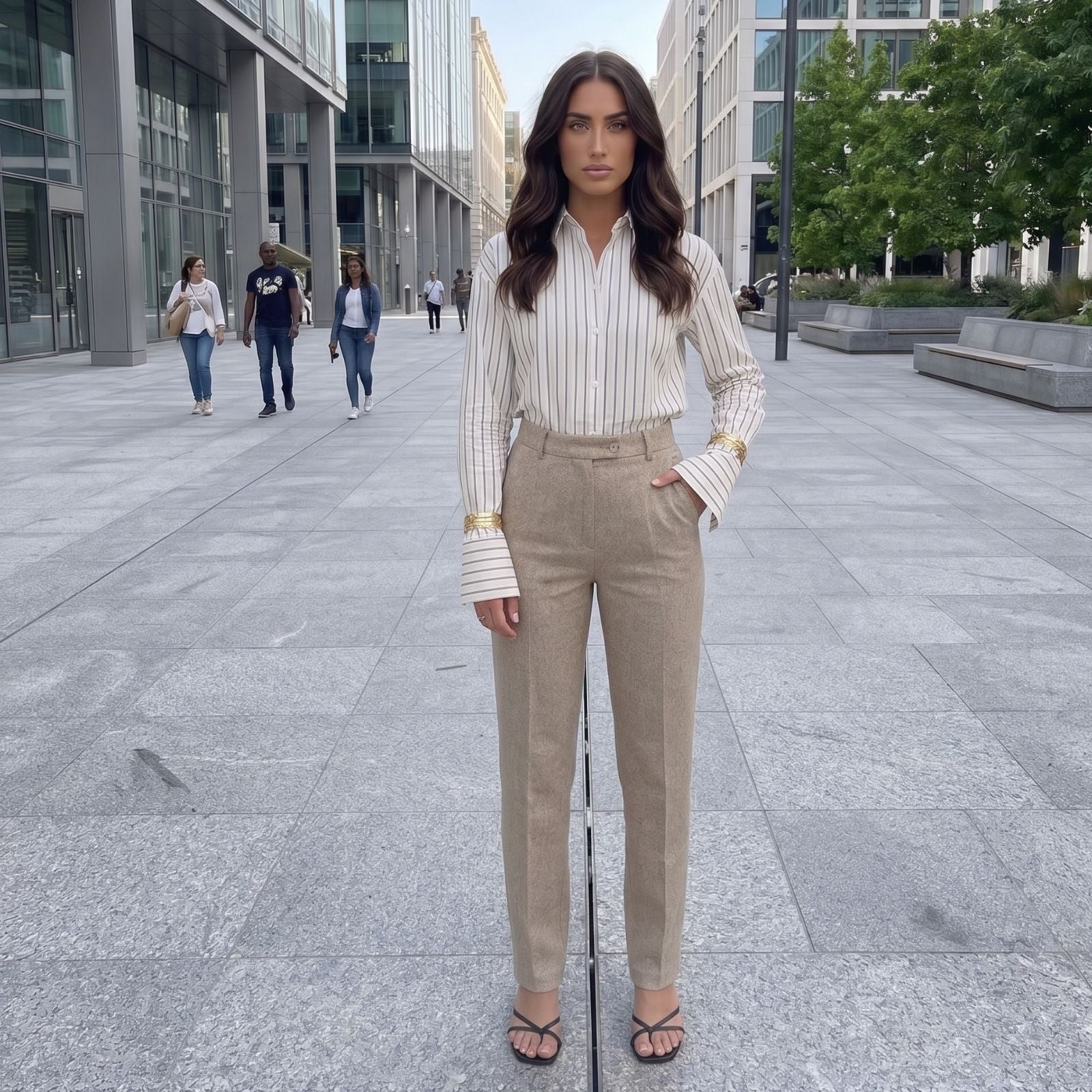 Sloane Soft-Tailored Wool Trousers