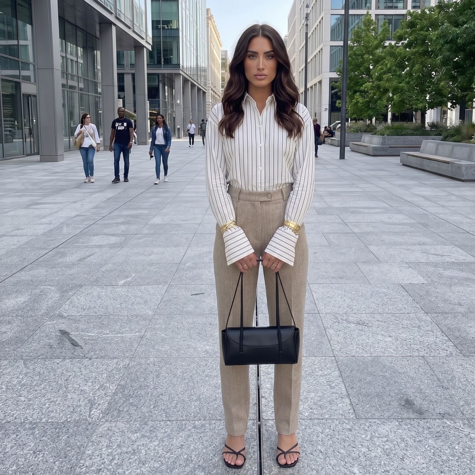 Sloane Soft-Tailored Wool Trousers