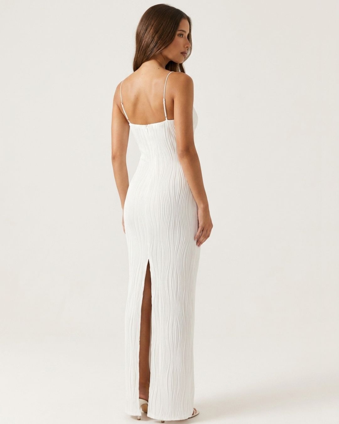 Contour Ruched Maxi Dress