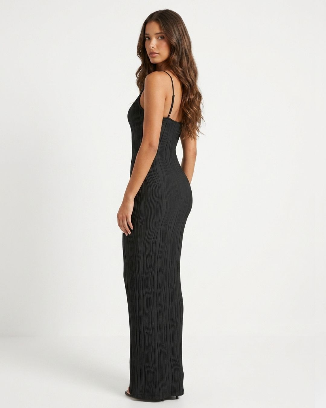 Contour Ruched Maxi Dress