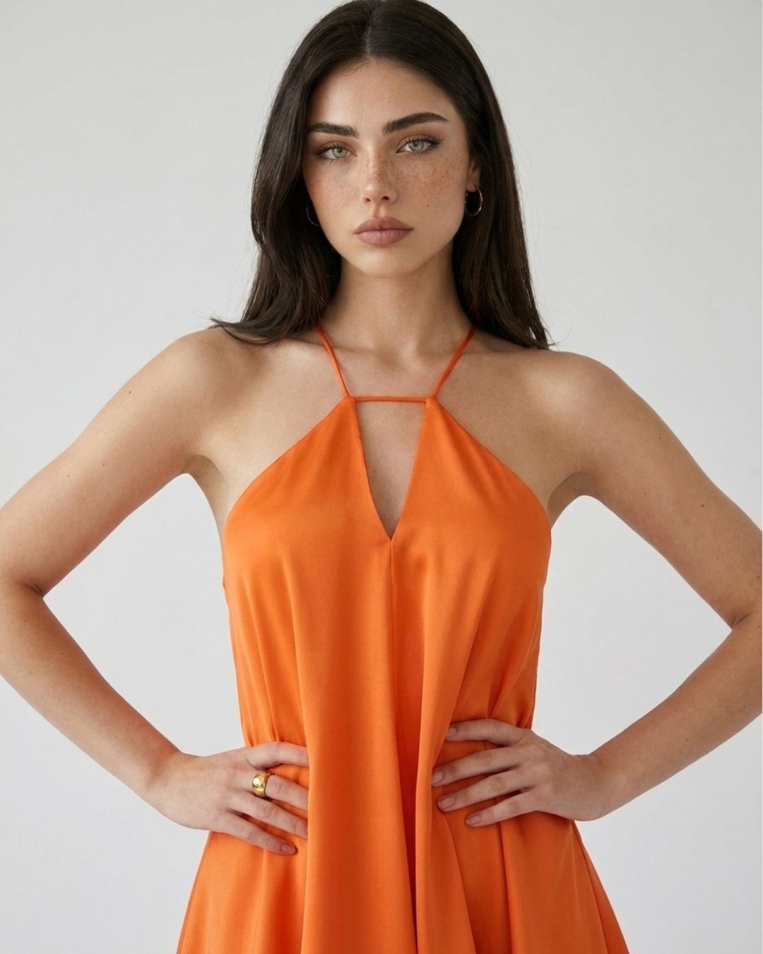Monaco Off-Shoulder Cutout Dress