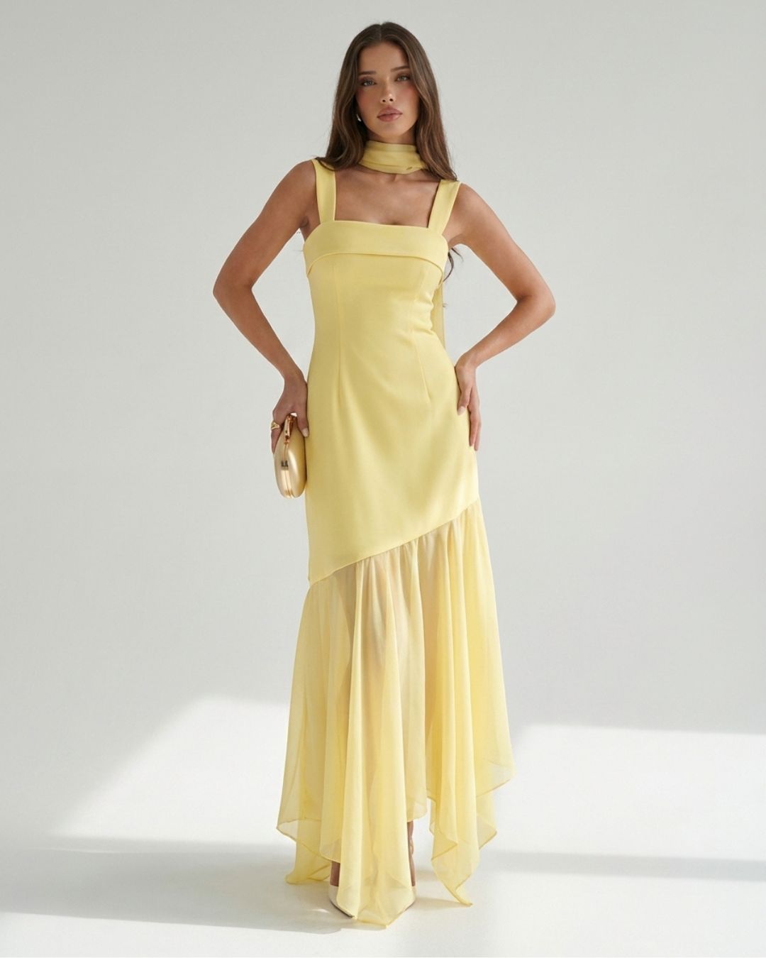 Valentina Corset Ribbon Gown
