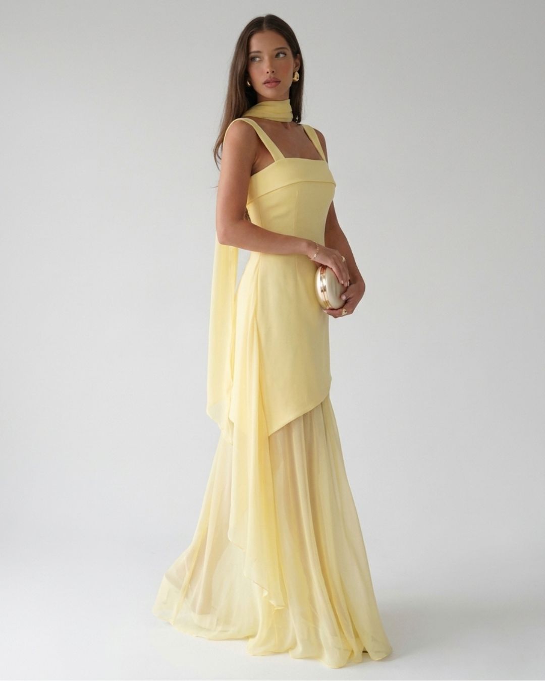 Valentina Corset Ribbon Gown