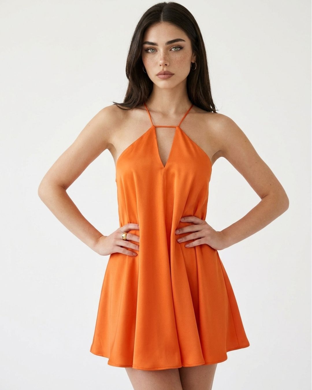 Monaco Off-Shoulder Cutout Dress