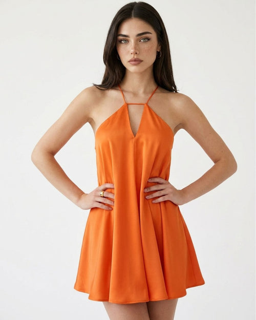 Monaco Off-Shoulder Cutout Dress