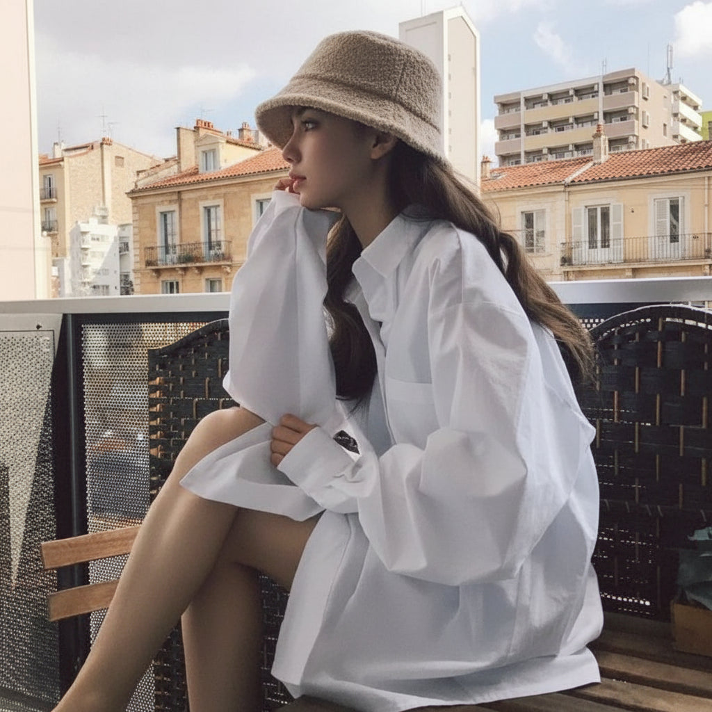 Kensington Oversized Poplin Shirt