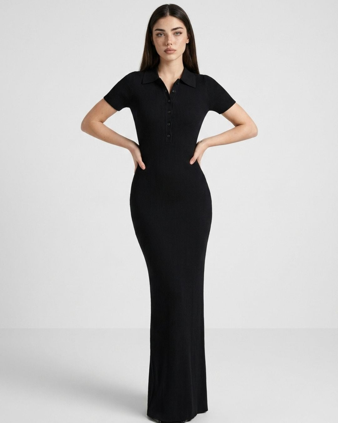 Mayfair Tailored Shirt Maxi Dress