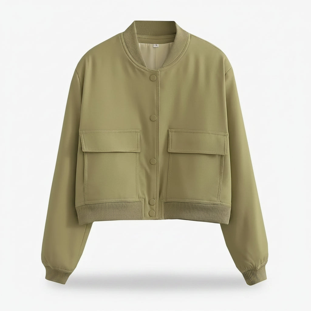Notting Hill Minimal Bomber Jacket