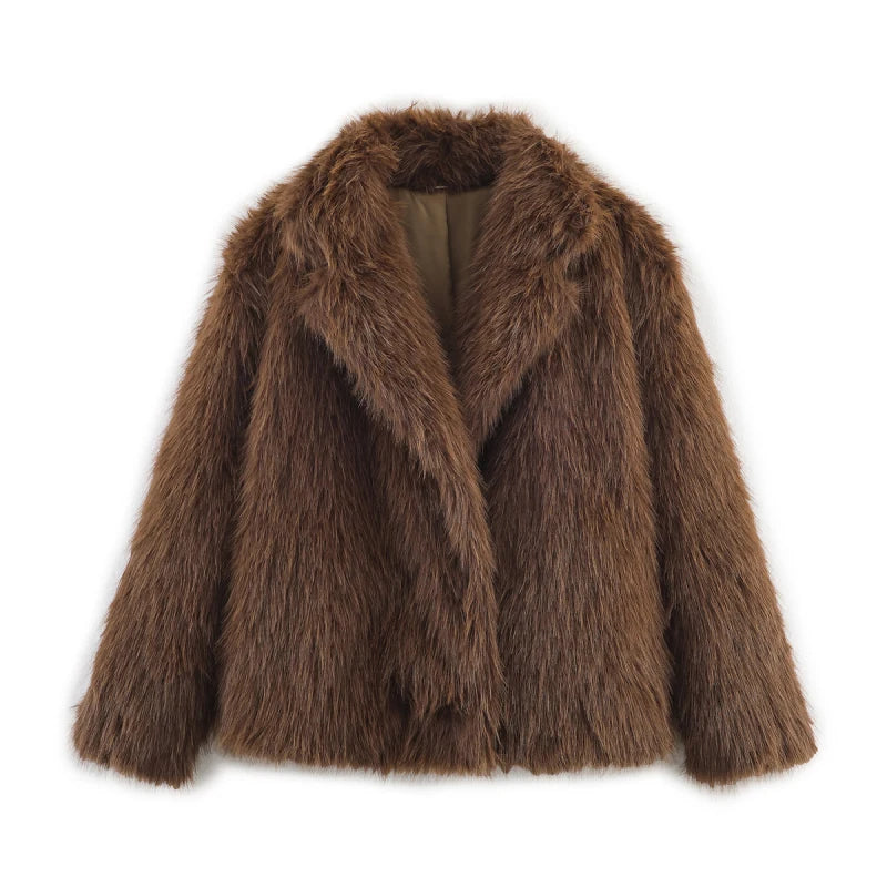 Imperial Shearling Luxe Faux Fur Coat