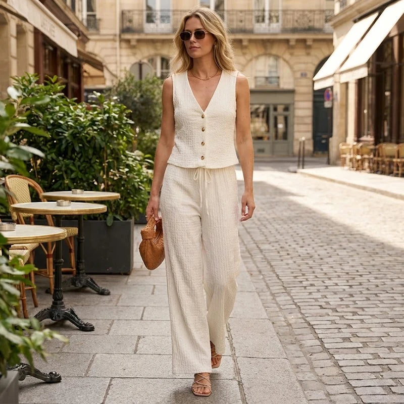 Kensington Refined Vest & Trouser Set