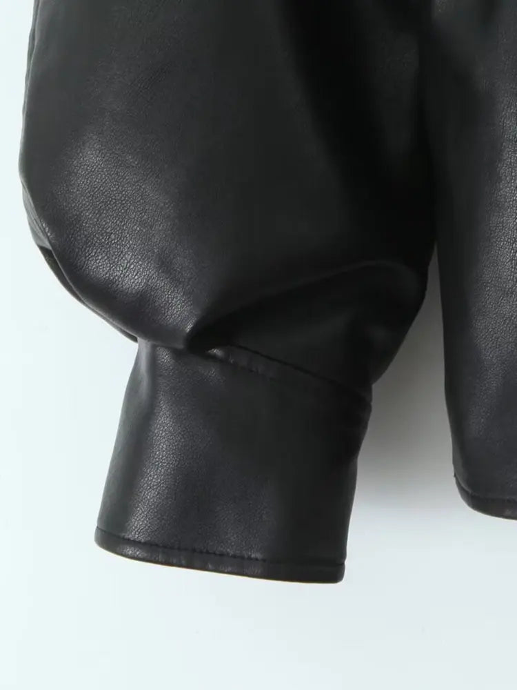 Soho Oversized Vintage Moto Jacket