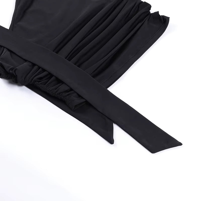 Capri Open-Back Halterneck Top
