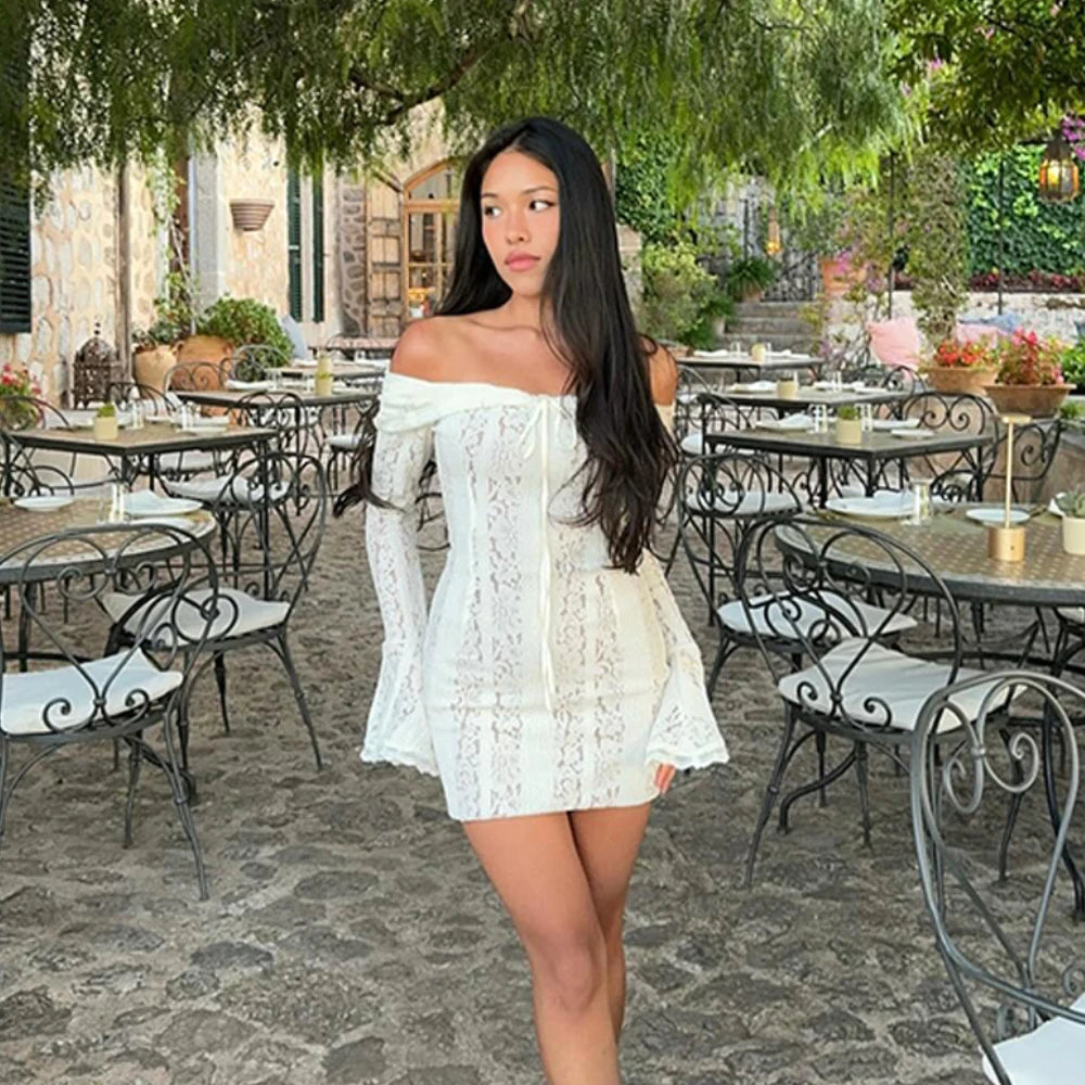 Étoile Off-Shoulder Gown