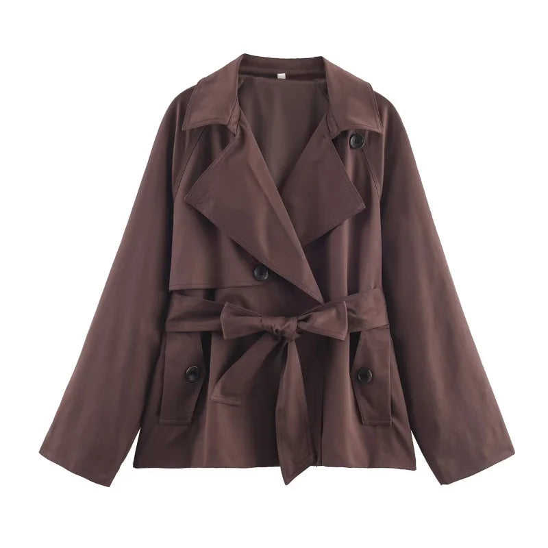 Chelsea Belted Tailored Trench