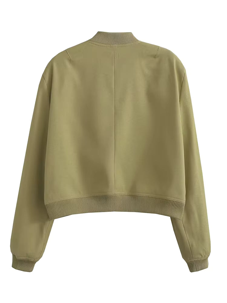 Notting Hill Minimal Bomber Jacket