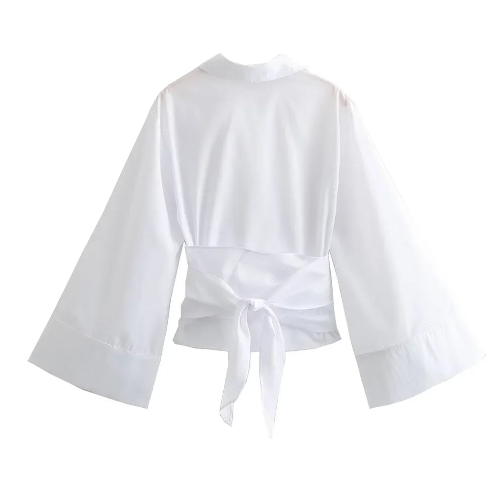 Aldwych Bow-Tie Poplin Shirt