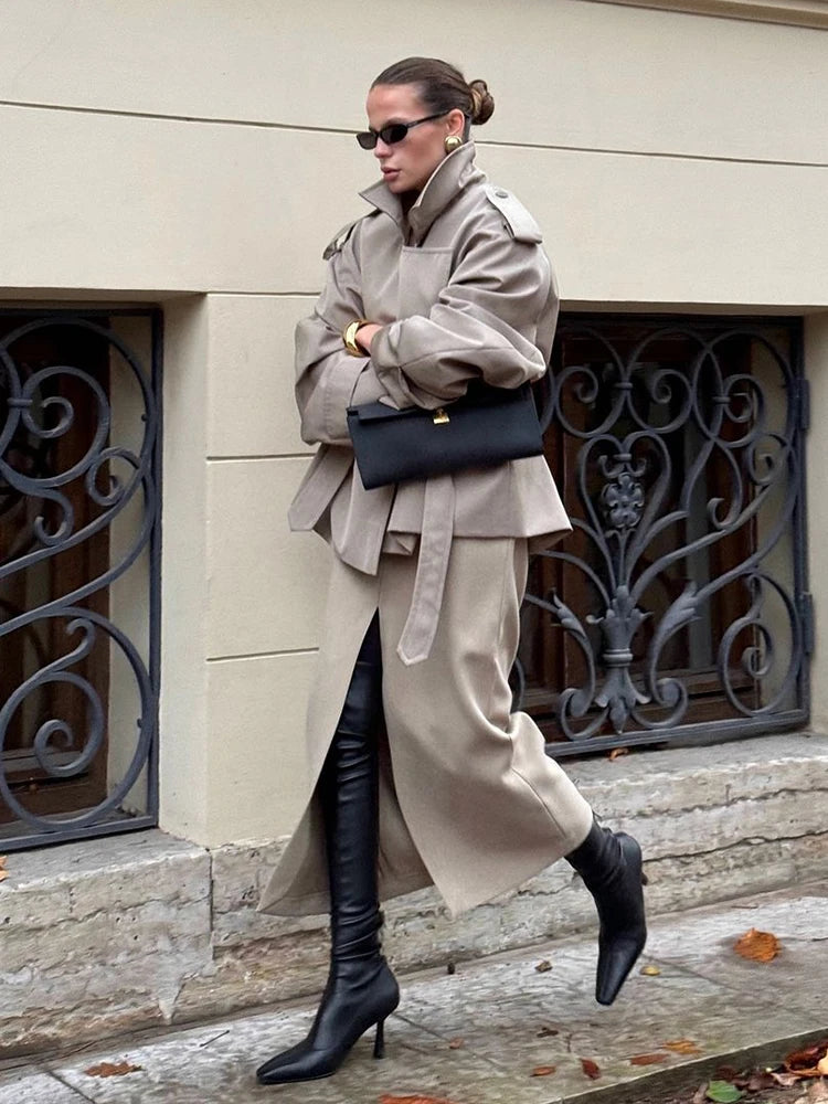 Sloane Lightweight Belted Trench
