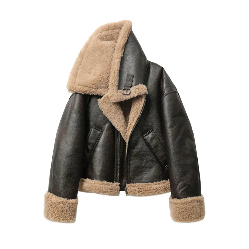 Shearling Heritage Aviator Jacket