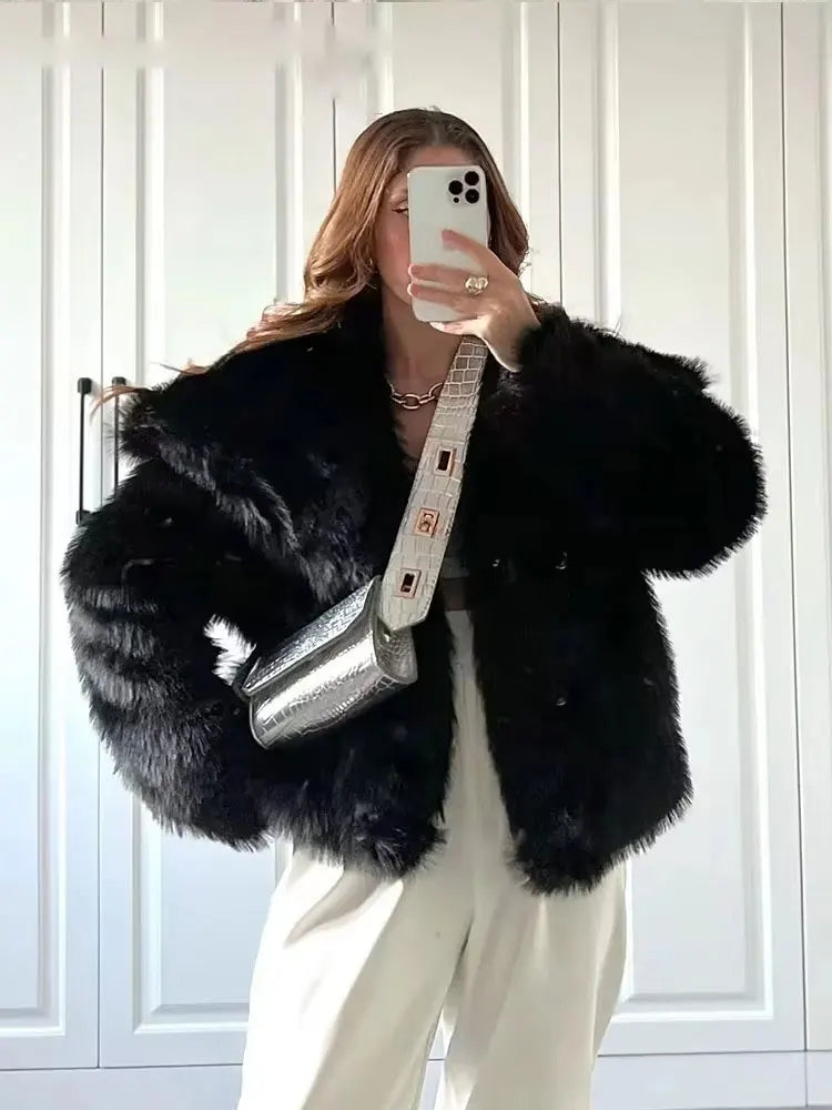 Imperial Shearling Luxe Faux Fur Coat