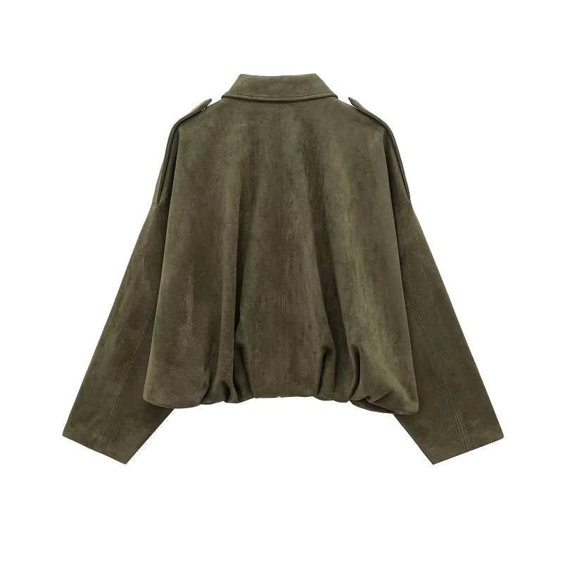 Ascot Suede Flight Jacket