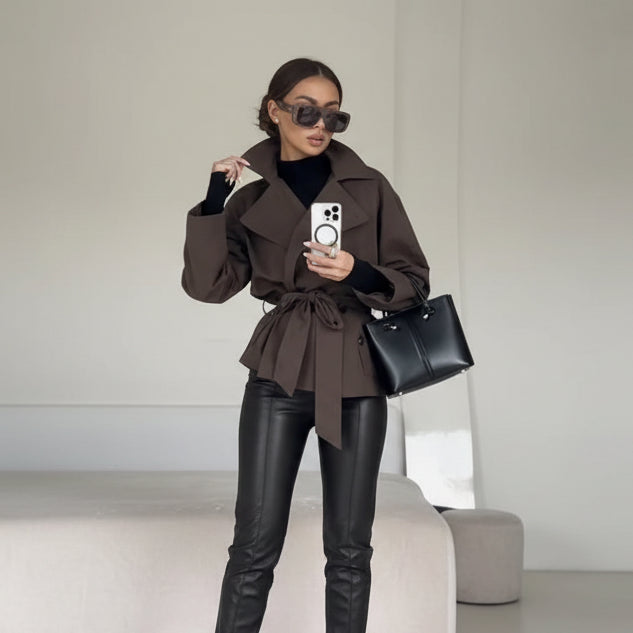 Chelsea Belted Tailored Trench