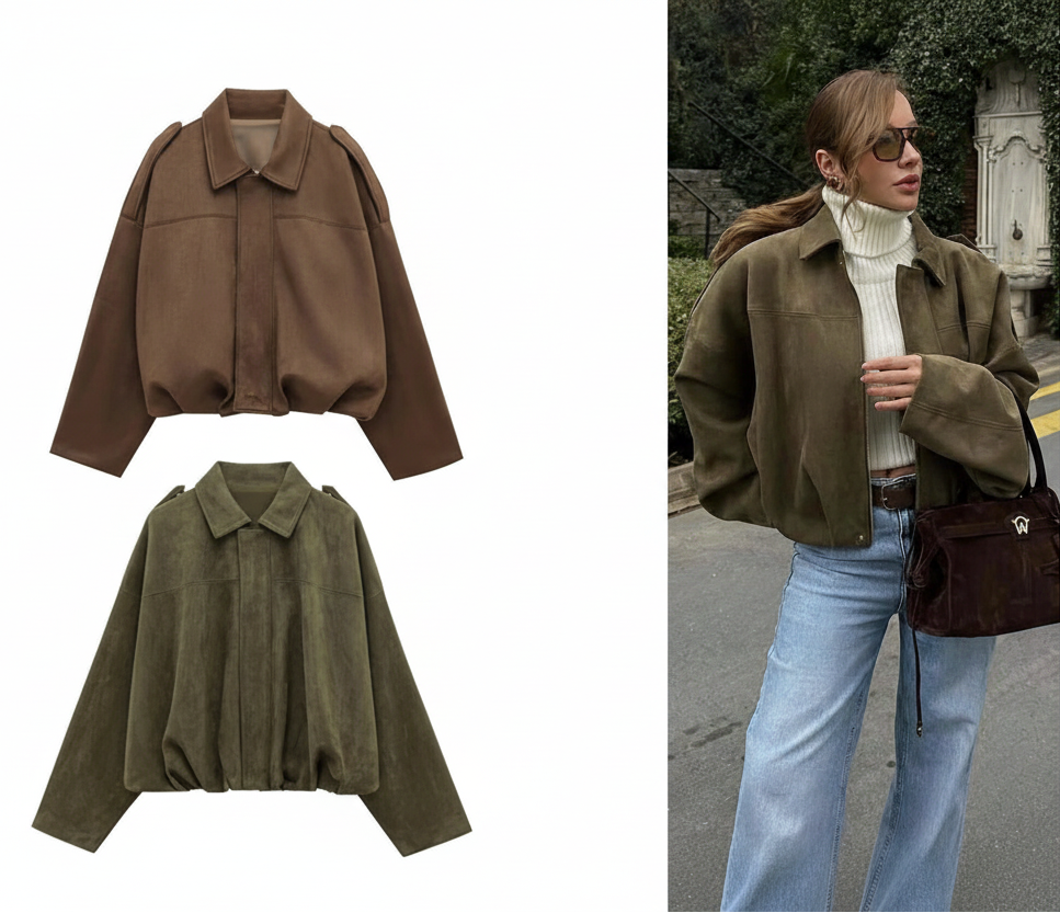 Ascot Heritage Suede Bomber