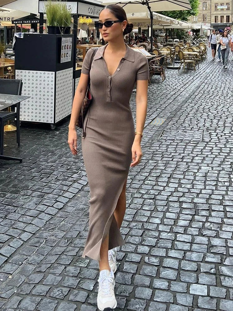 Mayfair Tailored Shirt Maxi Dress