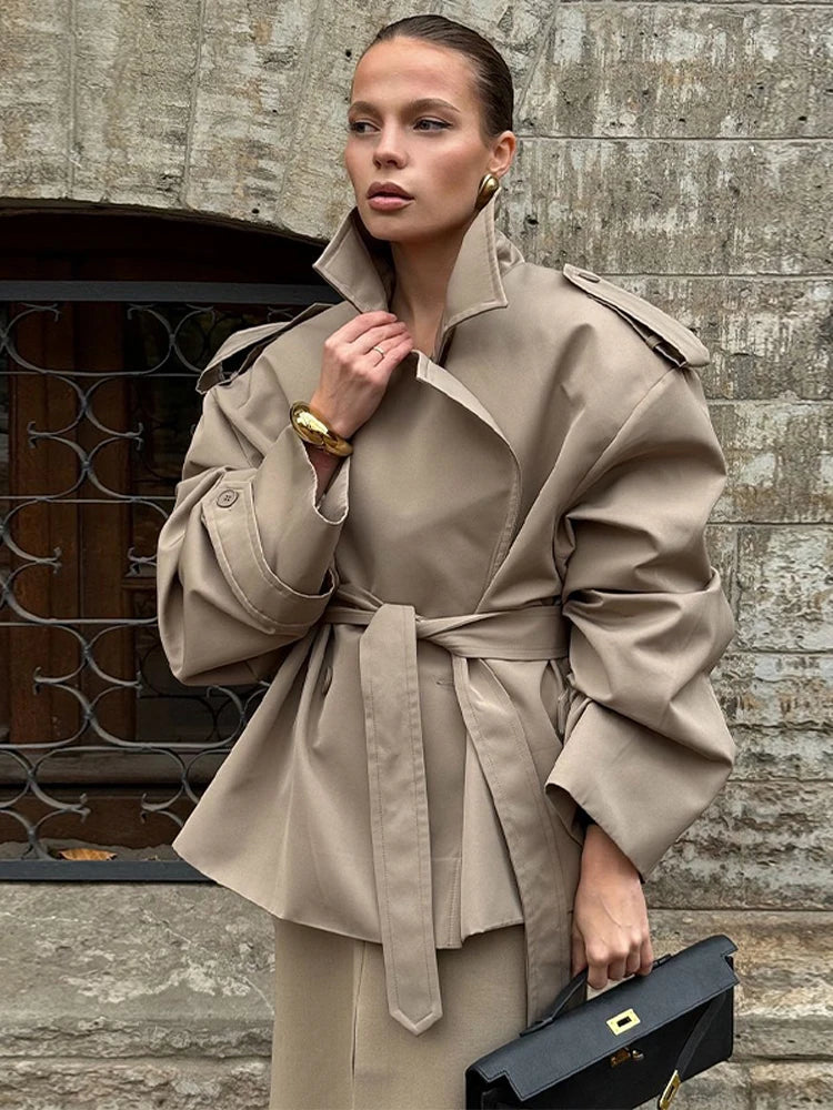 Sloane Lightweight Belted Trench