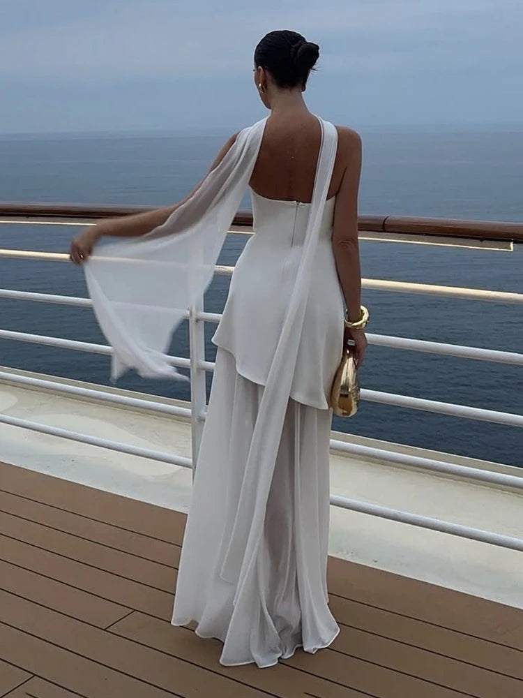 Valentina Corset Ribbon Gown