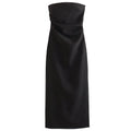 Capri Sculpt Backless Ruffle Dress
