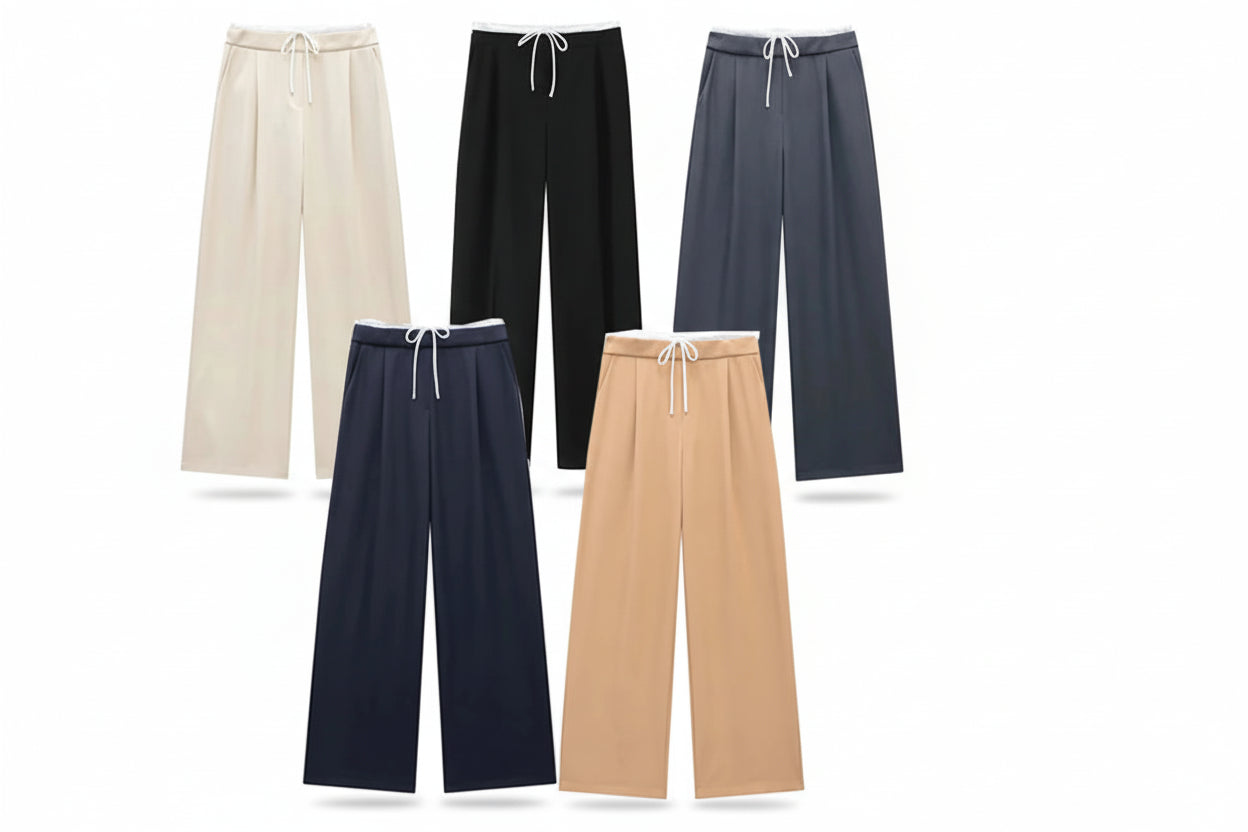 Fluid Heritage Drawstring Trousers
