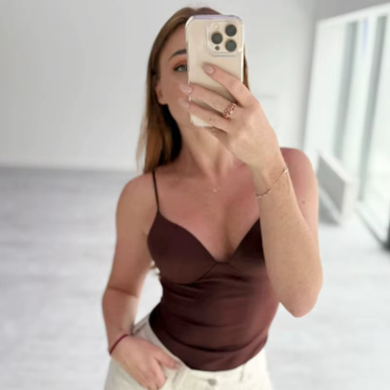 Mayfair Satin Sculpt Corset Top