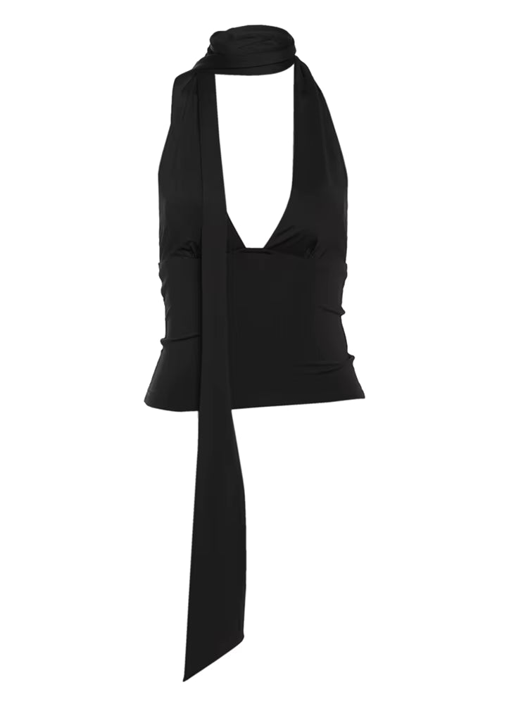 Portofino Draped Scarf Top