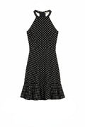 Riviera Élan Halterneck Mini Dress