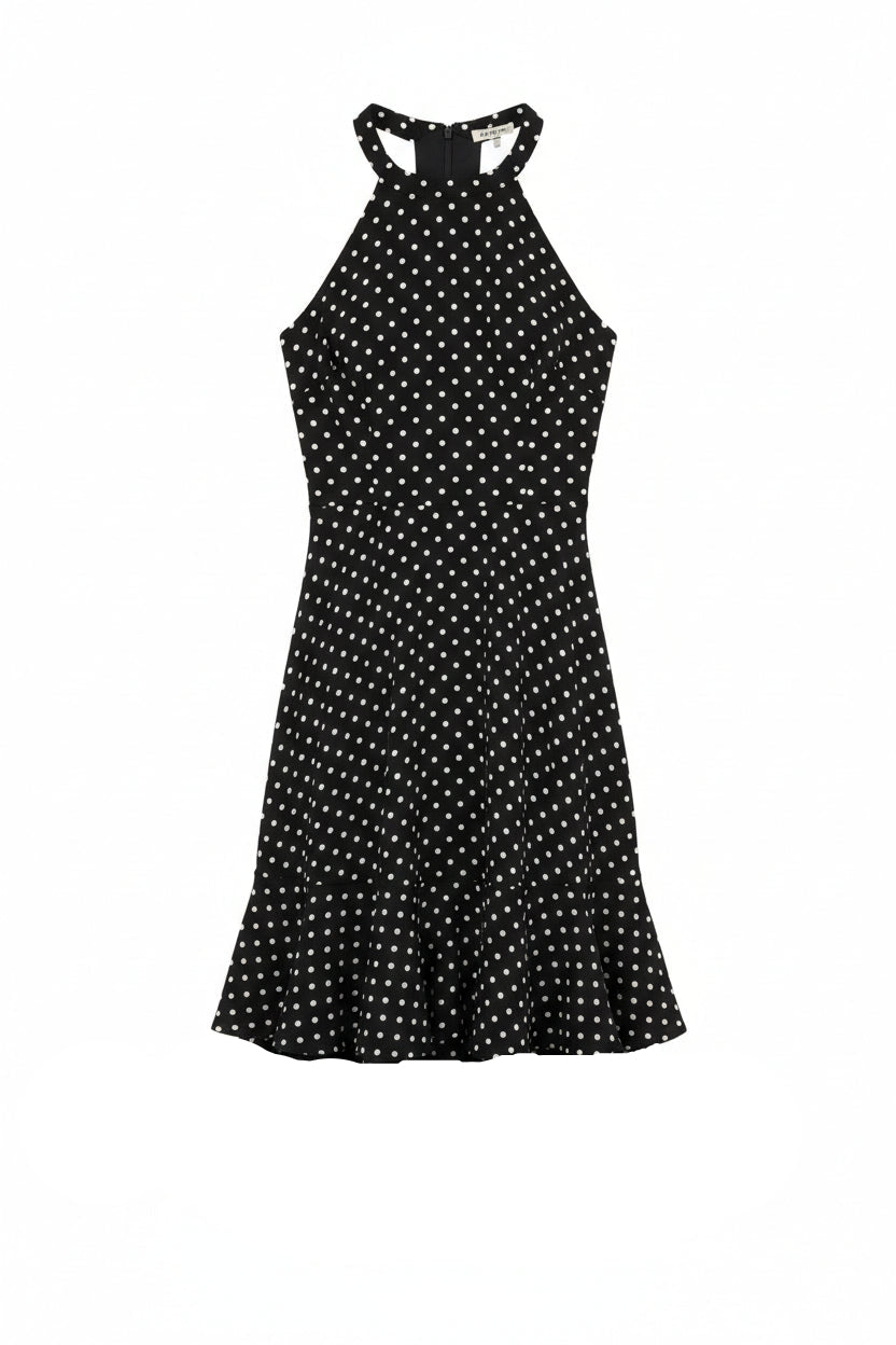Riviera Élan Halterneck Mini Dress