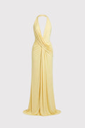 Drape Halter Gown